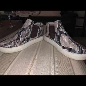 Snakeskin sneakers